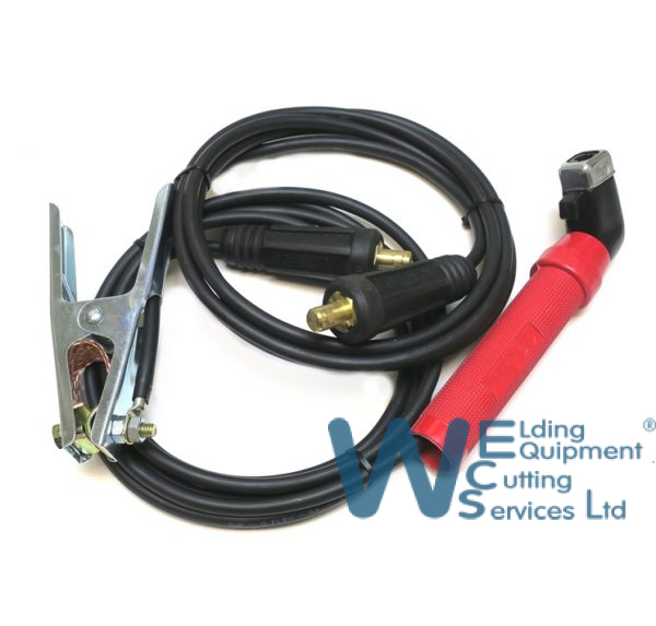 Welding Leads Set 16mm 4 metre 35/50 Plug (M)